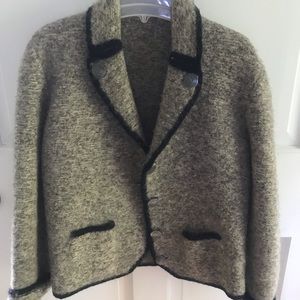 austrian boiled wool jacket